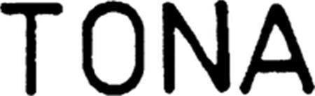 TONA trademark