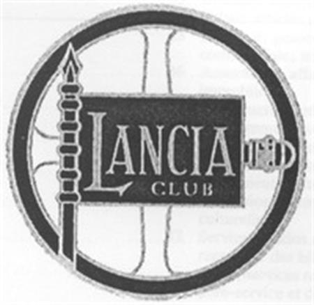 LANCIA CLUB trademark