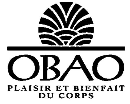 OBAO PLAISIR ET BIENFAIT DU CORPS trademark