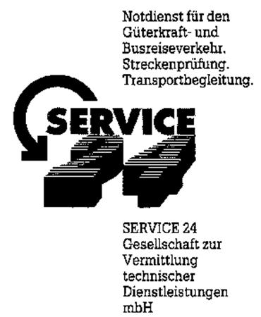 SERVICE 24, Gesellschaft zur Vermittlung technischer Di enstleistungen mbH trademark