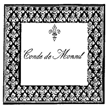 Conde de Monsul trademark