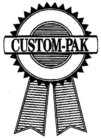 CUSTOM-PAK trademark