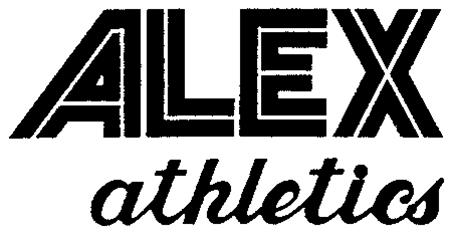 ALEX athletics trademark