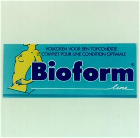 VOLKOREN VOOR EEN TOPCONDITIE LE COMPLET POUR UNE CONDITION OPTIMALE Bioform line trademark