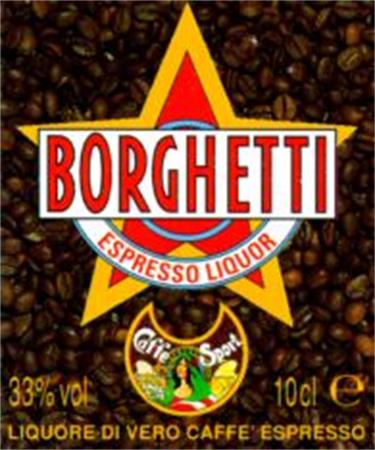 BORGHETTI ESPRESSO LIQUOR Caffe Sport LIQUORE DI VERO CAFFÉ ESPRESSO trademark