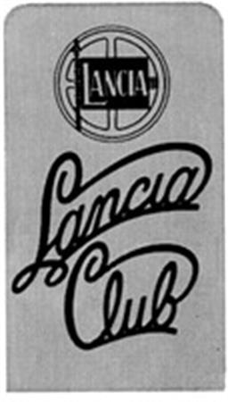 Lancia Lancia Club trademark