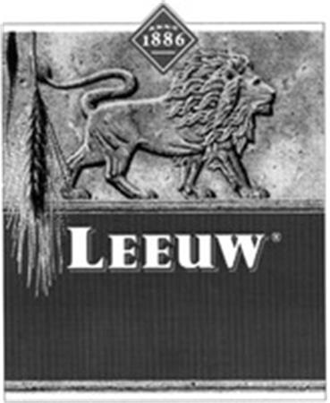 LEEUW ANNO 1886 trademark