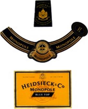 HEIDSIECK & Co MONOPOLE BLUE TOP trademark