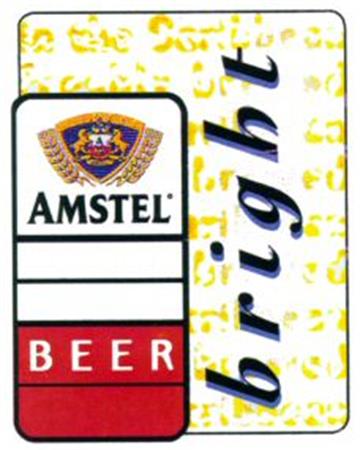 AMSTEL BEER bright trademark