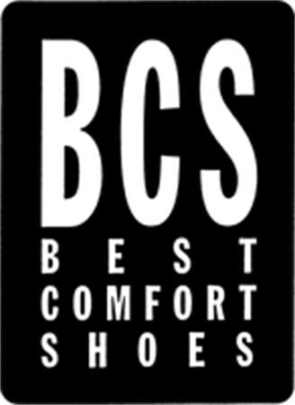 BCS BEST COMFORT SHOES trademark