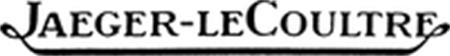 JAEGER-LECOULTRE trademark