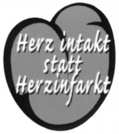 Herz intakt statt Herzinfarkt trademark