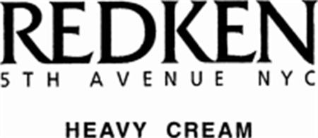 REDKEN 5TH AVENUE NYC HEAVY CREAM trademark