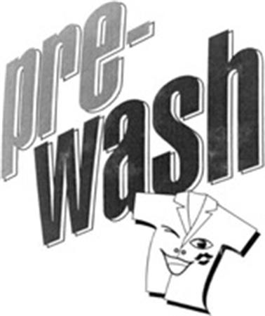 pre-wash trademark