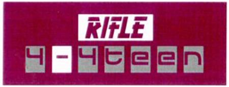 RIFLE 4-4teen trademark