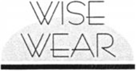 WISE WEAR trademark