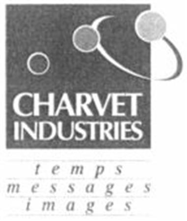 CHARVET INDUSTRIES temps messages images trademark