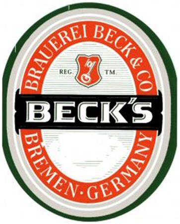 BRAUEREI BECK & CO BECK'S BREMEN GERMANY trademark