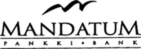 MANDATUM PANKKI - BANK trademark