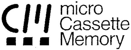 CM micro Cassette Memory trademark