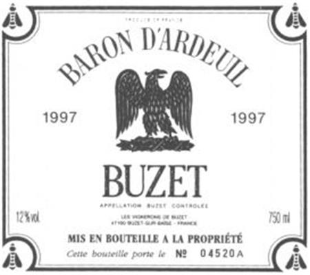 BARON D'ARDEUIL BUZET trademark