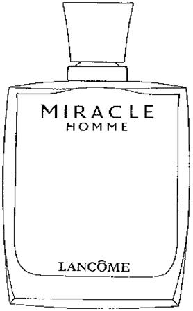 MIRACLE HOMME LANCÔME trademark