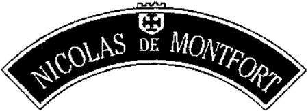 NICOLAS DE MONTFORT trademark