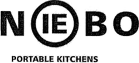 NIEBO PORTABLE KITCHENS trademark