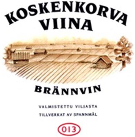 KOSKENKORVA VIINA BRÄNNVIN trademark