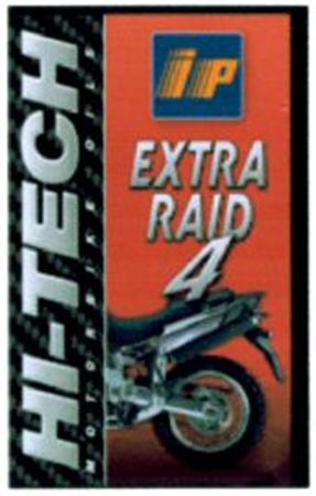 HI-TECH MOTORBIKE OILS EXTRA RAID 4 trademark