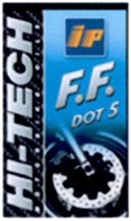 HI-TECH MOTORBIKE OILS F.F. DOT S trademark