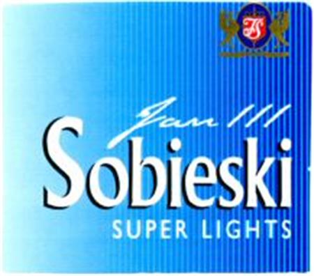 Jan III Sobieski SUPER LIGHTS trademark