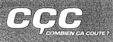 CÇC COMBIEN ÇA COUTE ? trademark