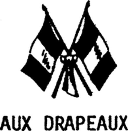 AUX DRAPEAUX trademark