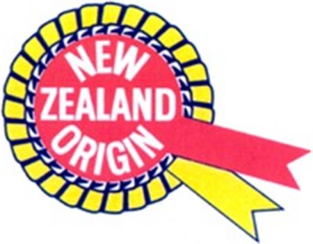 NEW ZEALAND ORIGIN trademark