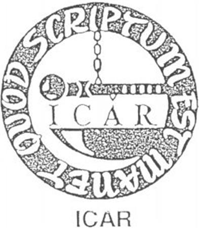 ICAR SCRIPTUM EST MANET QUOD trademark