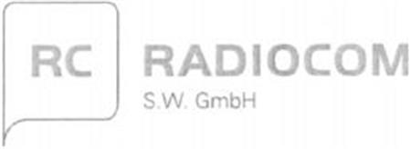 RC RADIOCOM S.W. GmbH trademark