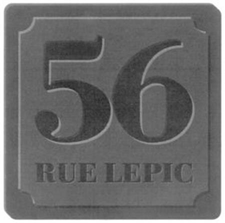 56 RUE LEPIC trademark