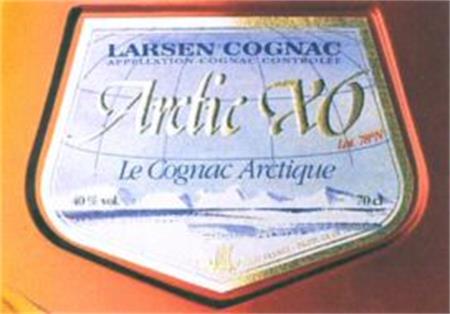 LARSEN COGNAC Artic XO Le Cognac Artique trademark