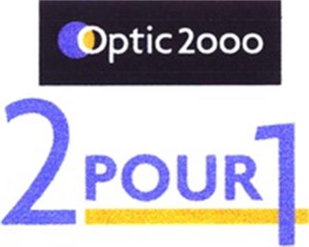 Optic 2000 2 POUR 1 trademark