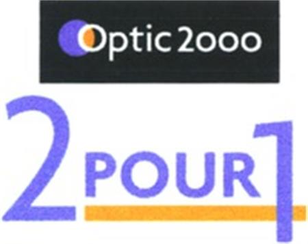 Optic 2000 2 POUR 1 trademark