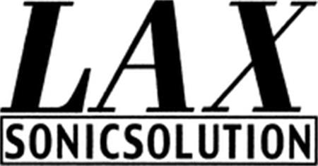 LAX SONICSOLUTION trademark