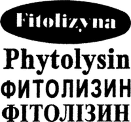 Fitolizyna Phytolysin trademark