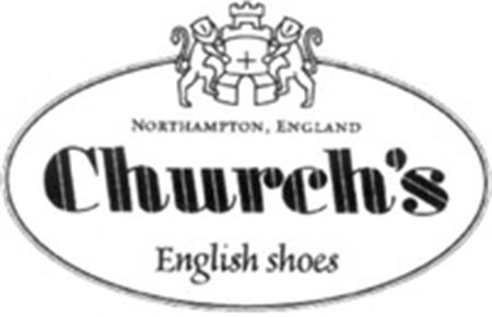 NORTHAMPTON, ENGLAND Church's English shoes trademark