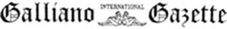 Galliano INTERNATIONAL Gazette trademark