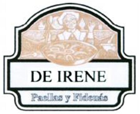 DE IRENE Paellas y Fideuás trademark