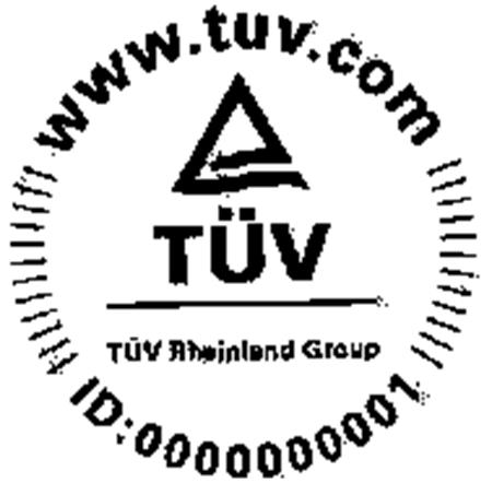 www.tuv.com TÜV Rheinland Group trademark