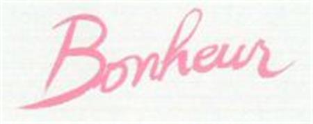 Bonheur trademark