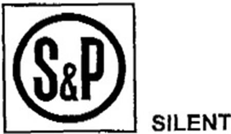 S&P SILENT trademark