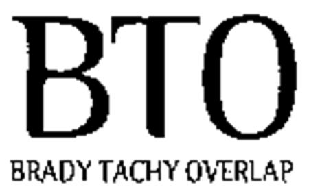 BTO BRADY TACHY OVERLAP trademark